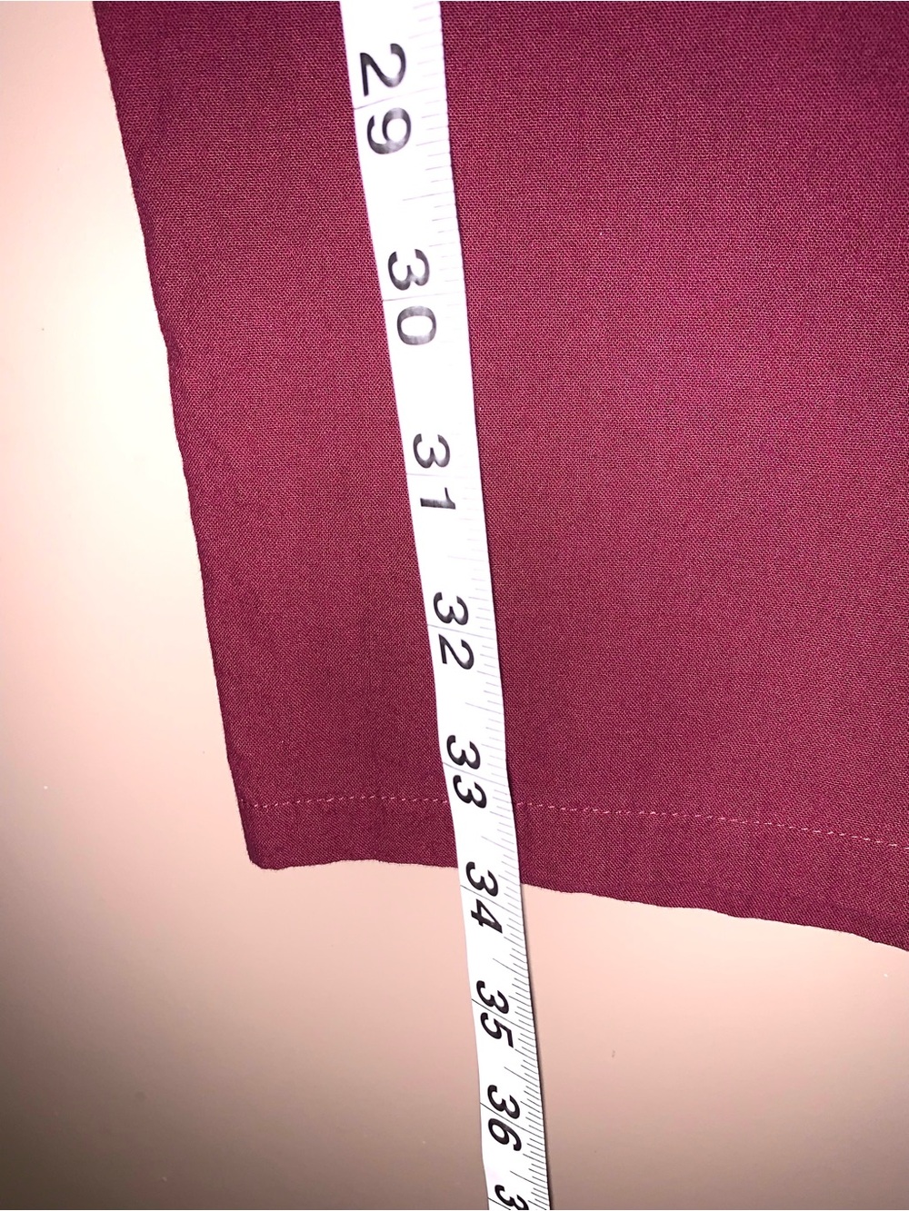 Women’s Burgundy Oversized Overalls - Picture 10 of 12